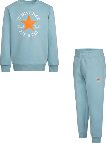 Converse 2-delige outfit lichtblauw