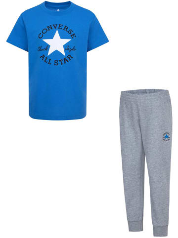 Converse 2-częściowy zestaw w kolorze błękitno-szarym