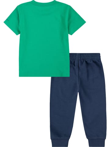 Converse 2-delige outfit groen/donkerblauw