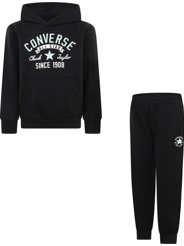 Converse 2tlg. Outfit in Schwarz