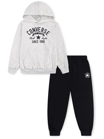 Converse 2tlg. Outfit in Grau/ Schwarz
