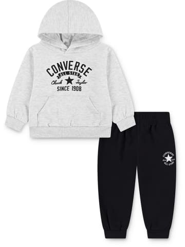 Converse 2tlg. Outfit in Schwarz/ Grau
