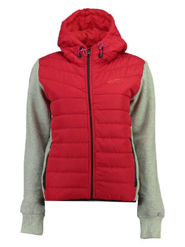Canadian Peak Übergangsjacke "Giordanea" in Rot/ Grau