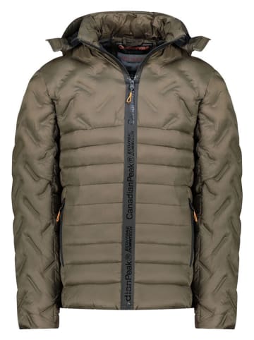 Canadian Peak Doorgestikte jas "Burateak" taupe