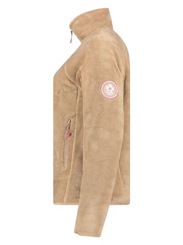 Canadian Peak Fleecejacke "Udilas" in Beige