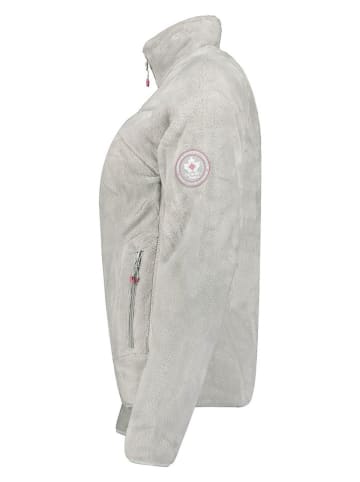 Canadian Peak Fleece vest "Udilas" lichtgrijs