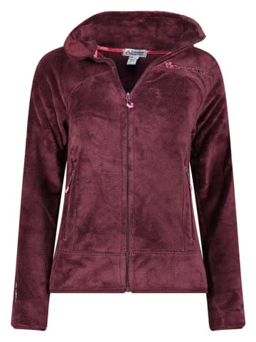 Canadian Peak Fleecejacke "Udilas" in Bordeaux