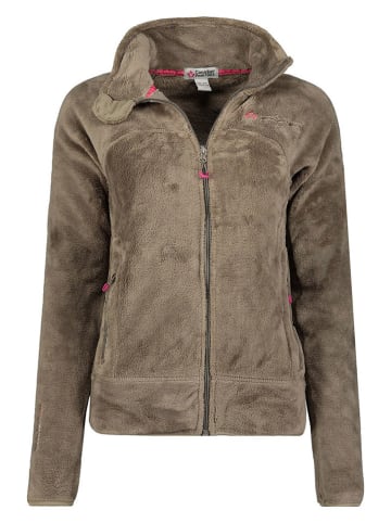 Canadian Peak Fleece vest "Udilas" lichtbruin