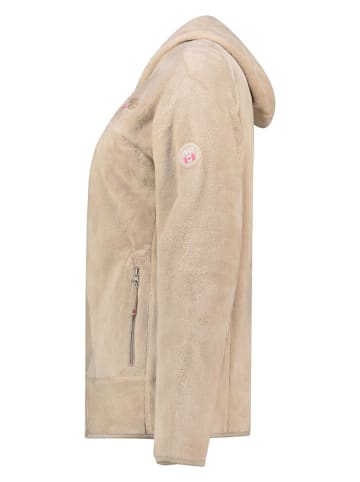 Canadian Peak Fleecejacke "Upaloodeak" in Beige