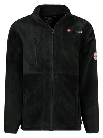 Canadian Peak Kurtka polarowa "Uploadek" w kolorze czarnym