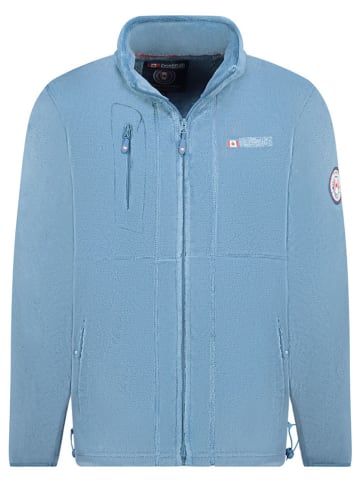 Canadian Peak Kurtka polarowa "Uploadek" w kolorze błękitnym