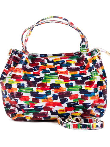 Anna Morellini Leren handtas "Alma" meerkleurig - (B)27 x (H)30 x (D)14 cm