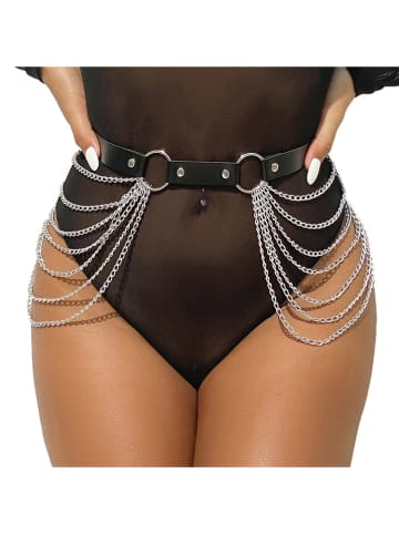 INTIMAX Paski harness w kolorze czarnym