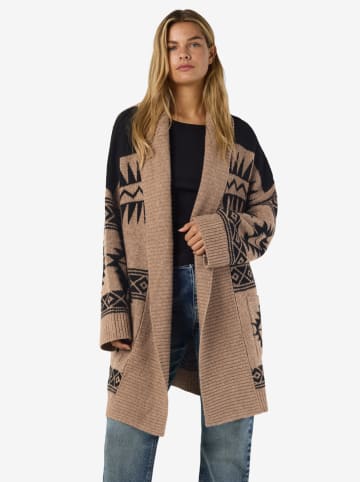 Noisy may Vest lichtbruin/zwart