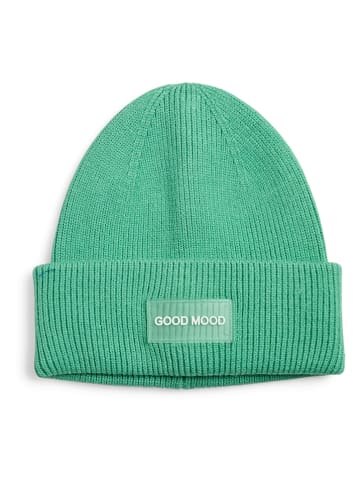 Pieces Gebreide muts groen