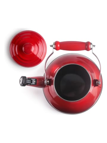 Ibili Wasserkessel in Rot - 2,4 l