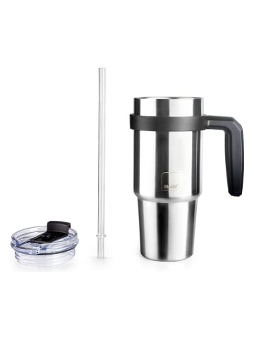 Ibili Isoleerbeker zilverkleurig - 500 ml