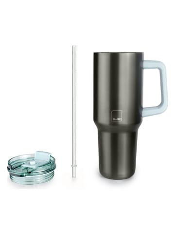 Ibili Kubek termiczny w kolorze czarnym - 900 ml