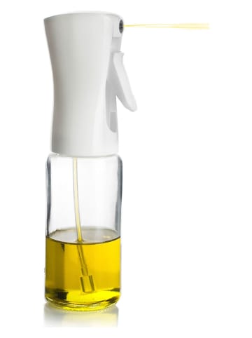 Ibili Oliedispenser wit/transparant - 200 ml