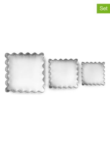 Ibili 2er-Set: Ausstecher in Silber 2x 3 Stück