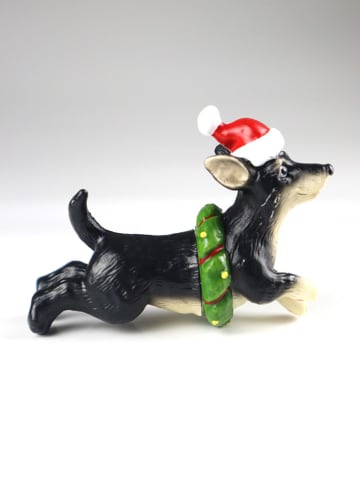 AM Design Magnet ''Hund'' in Schwarz - (L)7 x (B)9 cm