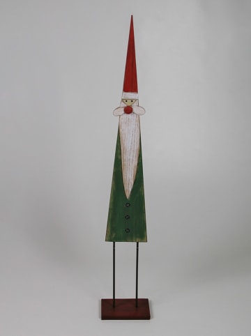 AM Design Decofiguur "Santa" groen/rood - (L)86 cm