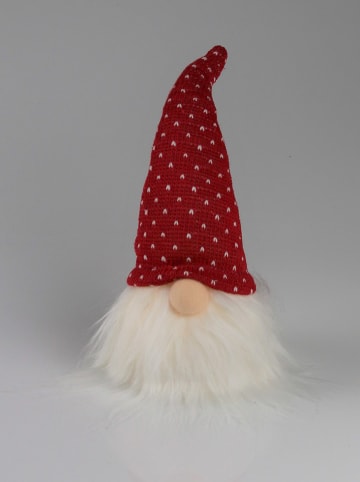 AM Design Decoledlamp "Kabouter" rood - (L)26 cm