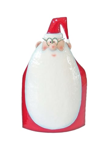 AM Design Decofiguur "Santa" rood/wit - (H)50 x Ø 29 cm