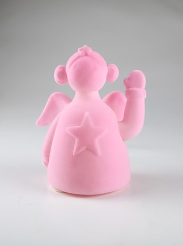 AM Design Decofiguur "Engel" lichtroze - (H)16 x Ø 14 cm