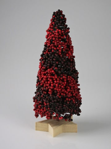 AM Design Figurka dekoracyjna "Drzewo" w kolorze bordowym - dł. 30 cm