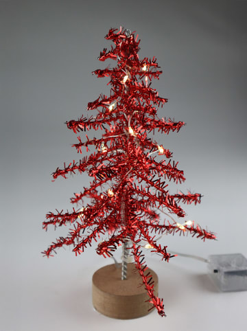 AM Design LED-Dekoleuchte ''Baum'' in Rot - (H)60 x Ø 12 cm