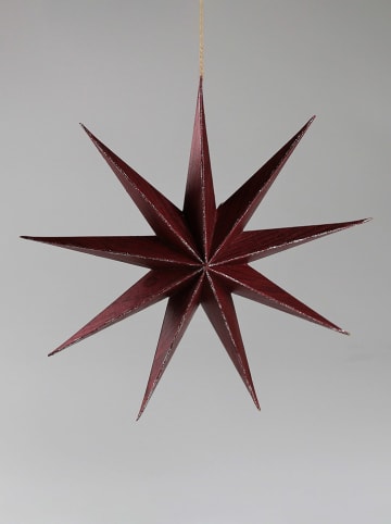 AM Design Decohanger "Ster" rood - (L)30 x (B)30 cm