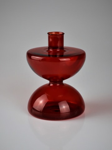 AM Design Kaarshouder rood - (H)13 x Ø 9 cm