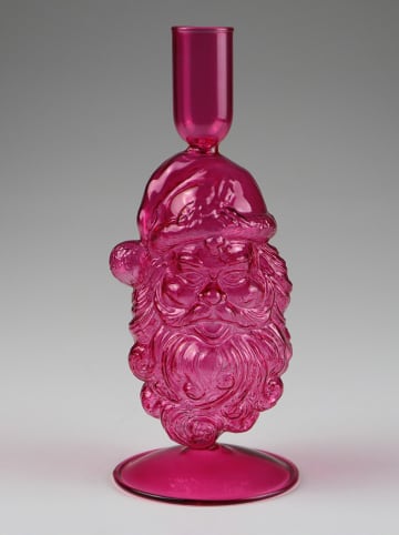 AM Design Kaarshouder "Niko" roze - (H)21 x Ø 9 cm