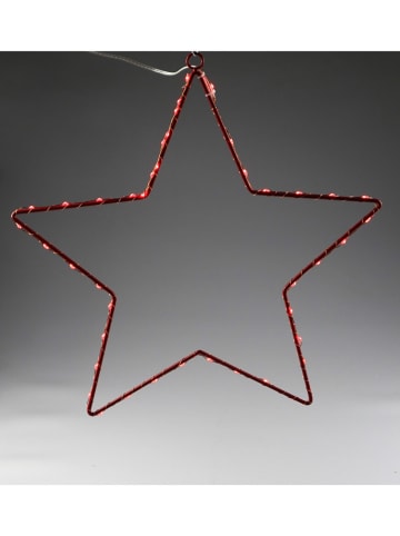 AM Design Decoledlamp ''Ster'' rood - (L)58 x (B)58 cm