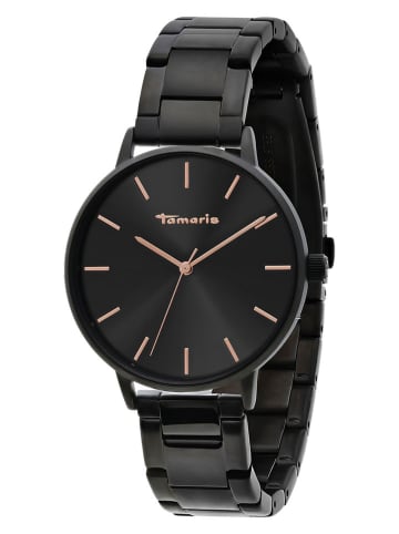 Tamaris Quarzuhr in Schwarz
