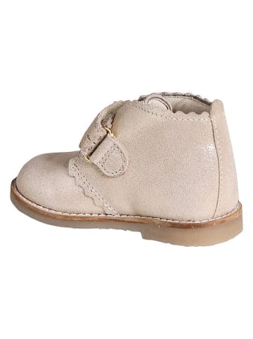 vertbaudet Leder-Boots in Beige