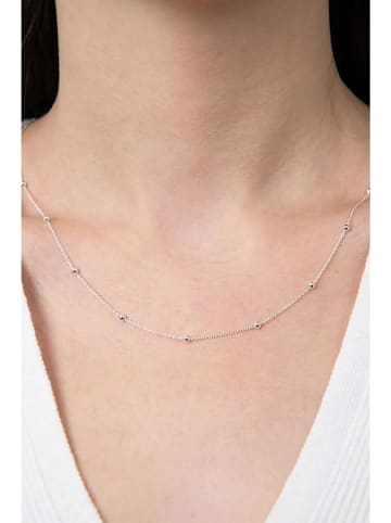 Miu Silver Zilveren ketting met sierelementen - (L)42 cm