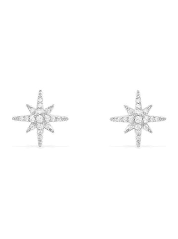Miu Silver Silber-Ohrstecker mit Edelsteinen