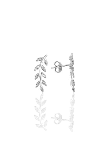 Miu Silver Silber-Ohrstecker mit Edelsteinen