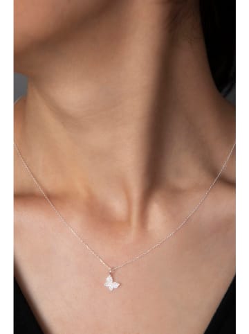 Miu Silver Srebrny naszyjnik z zawieszką - dł. 42 cm