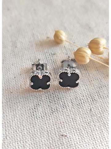 Miu Silver Silber-Ohrstecker mit Perlmutt