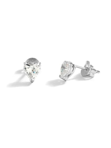 Miu Silver Silber-Ohrstecker mit Edelsteinen