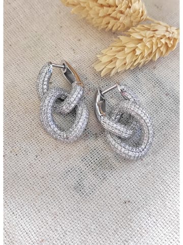 Miu Silver Srebrne kolczyki z cyrkoniami