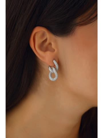 Miu Silver Silber-Ohrringe mit Edelsteinen