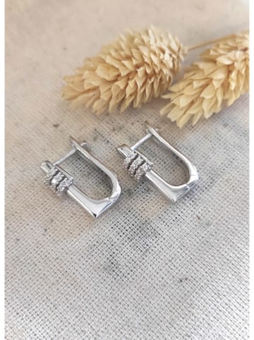 Miu Silver Silber-Ohrringe mit Edelsteinen