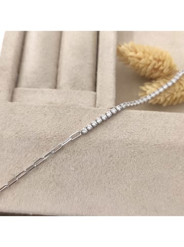 Miu Silver Zilveren armband met edelstenen