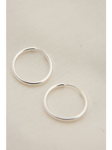 Miu Silver Srebrne kolczyki-kreole