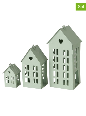 Boltze 3er-Set: Laternen "Alamo" in Mint