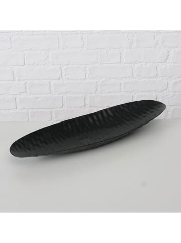 Boltze Dekoschale "Alvaro" in Schwarz - (B)54 cm